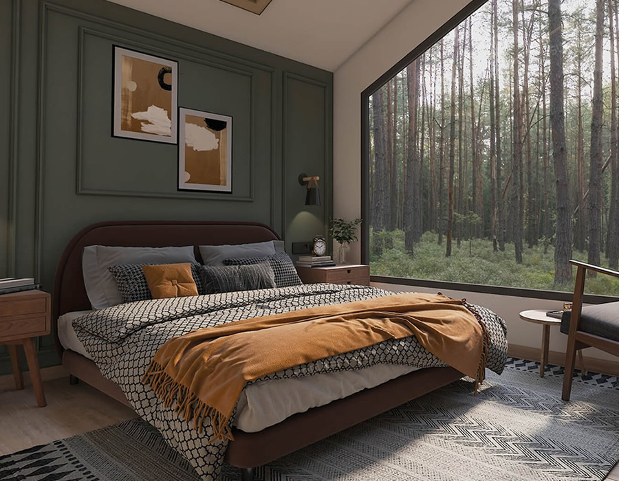 Modular Building Bedroom