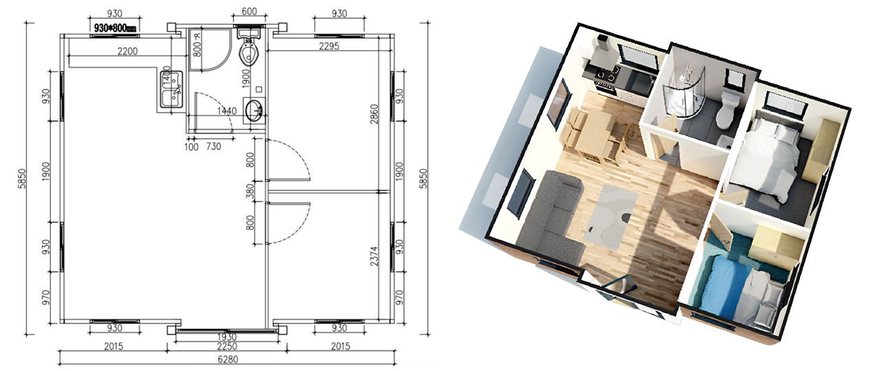 Rapid Build Home Floorplan